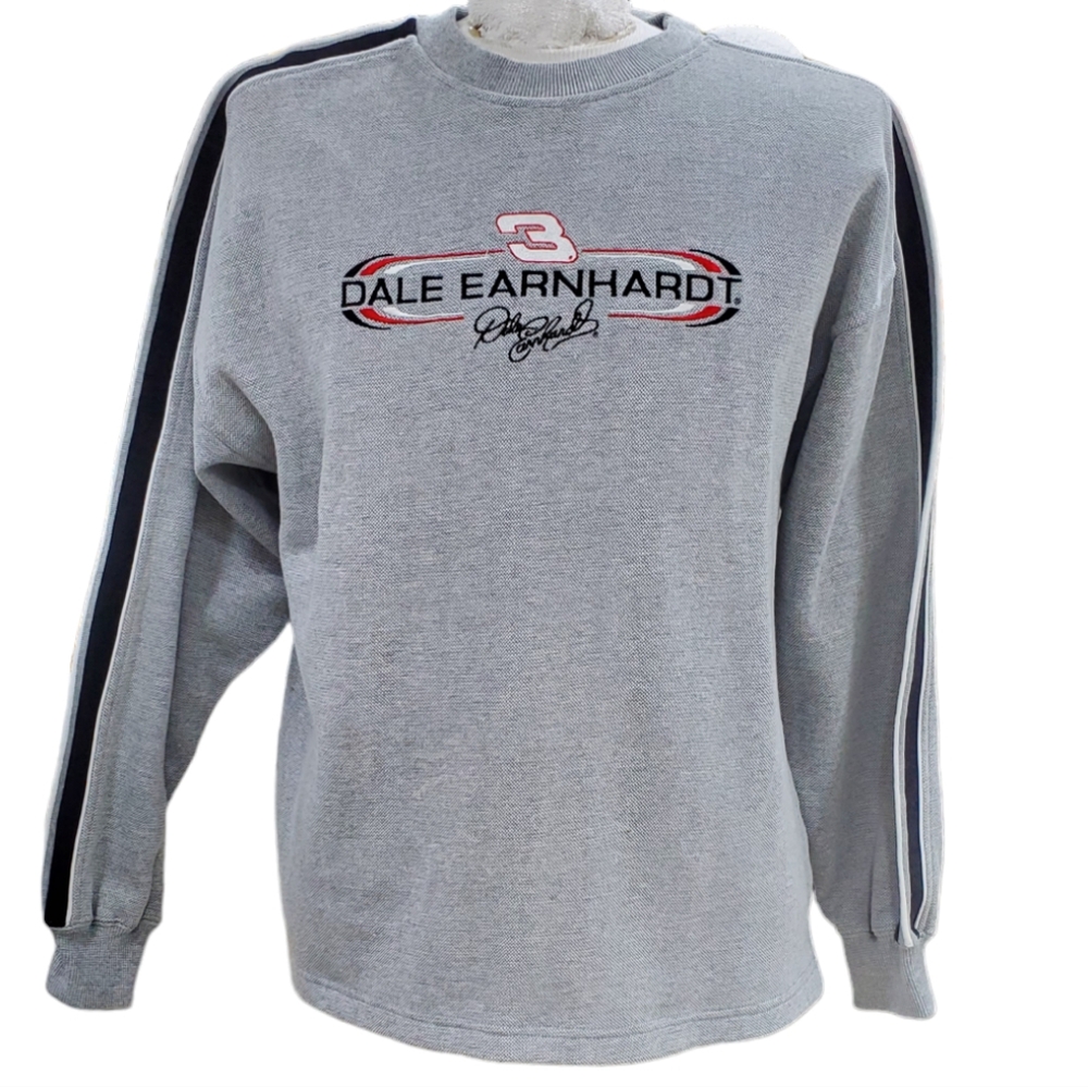 Chase Authentics Gray Sweatshirt with Black and White Accents